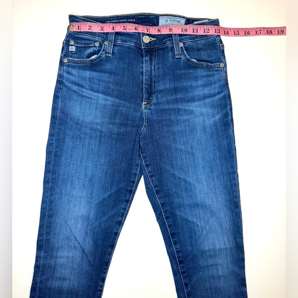 AG Adriano Goldsshmied Women's The Farrah Skinny Ankle Jeans Size- 28R - Picture 4 of 10
